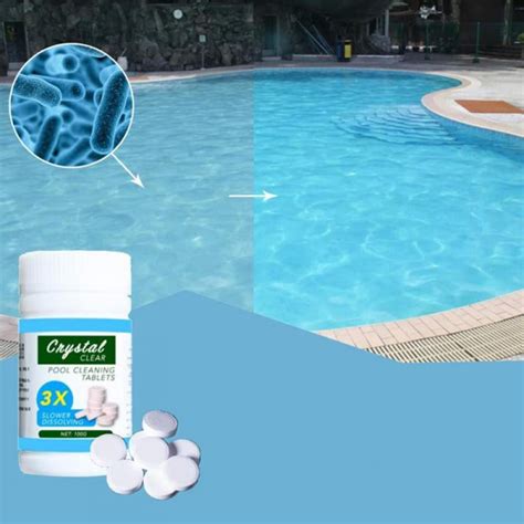 Magic pool cleaning tablet
